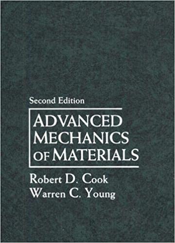 Advanced Mechanics of Materials (2nd Edition) BY Robert Cook - Scanned pdf